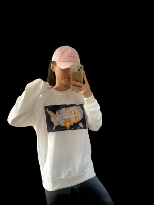 ๐บ๐ธ USA Bitcoin Reserve State Summer Everyday Sweatshirt